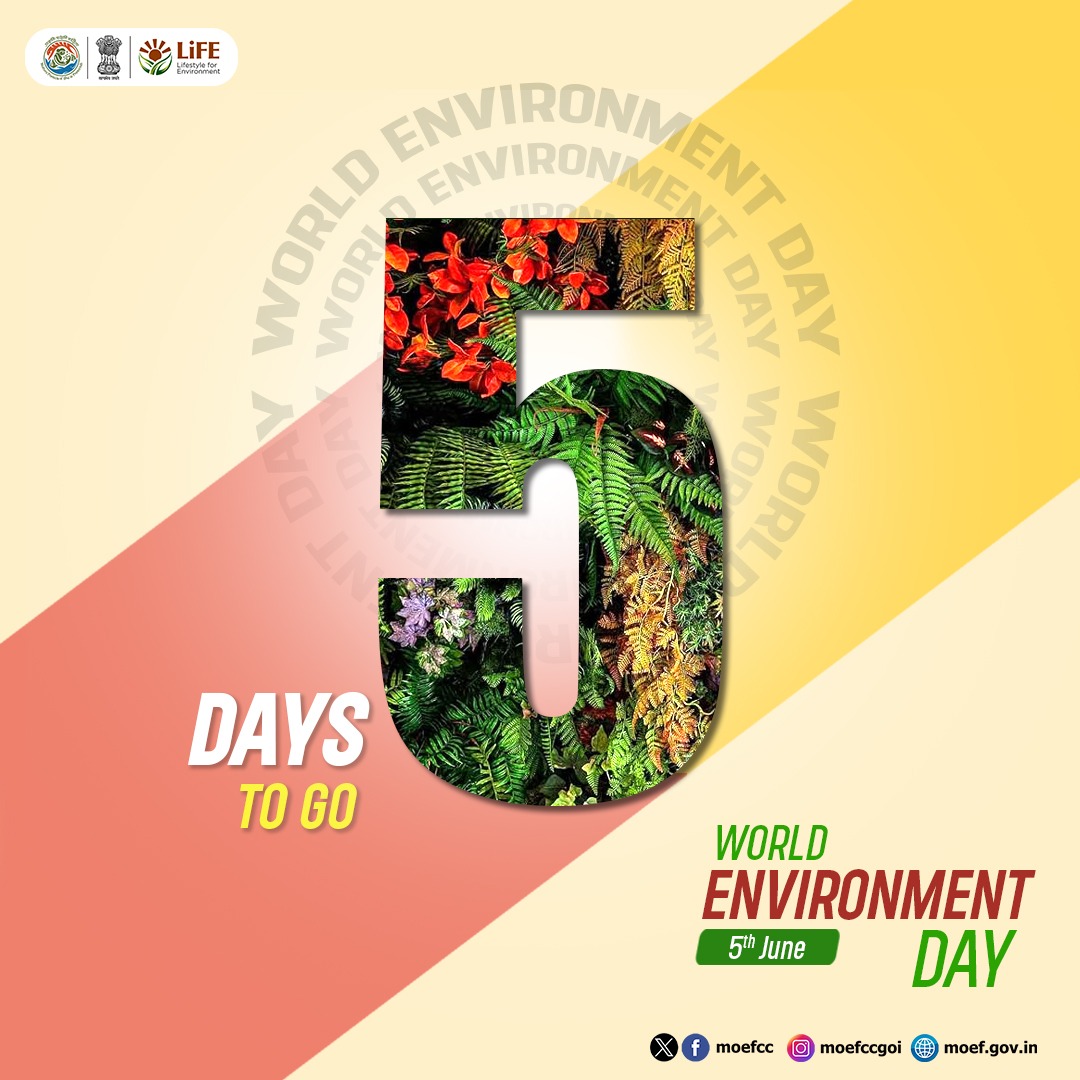 World Enviornment Day - 6 day to go!